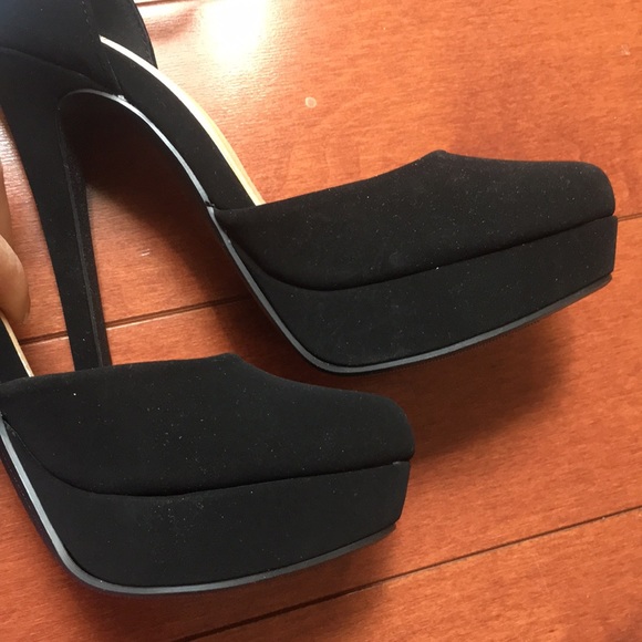 Brand New In Box Black Platform Maryjanes - Picture 3 of 7